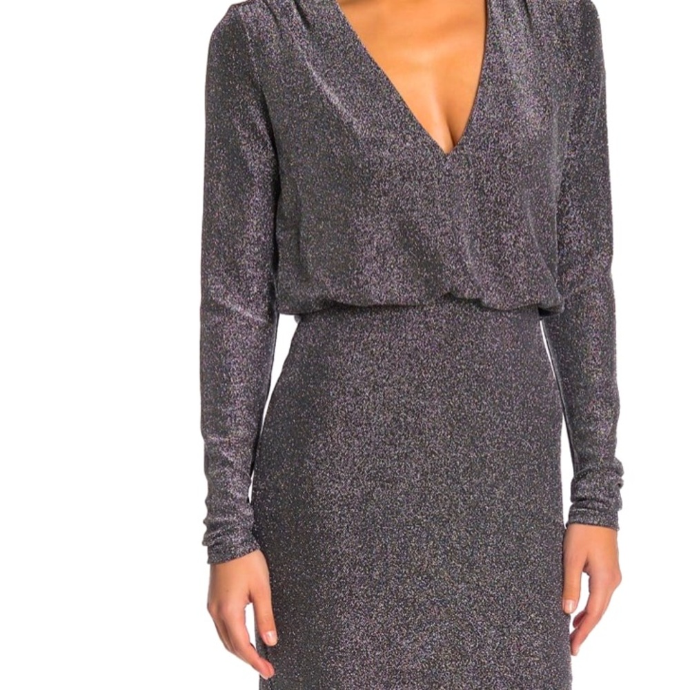 Women’s metallic dress